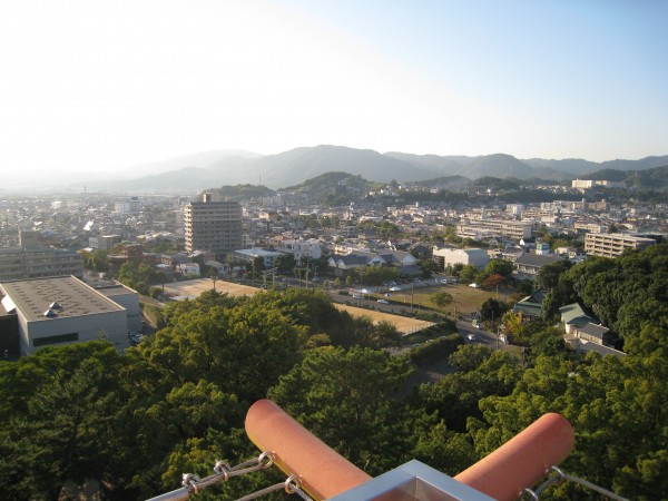 福山城からの風景