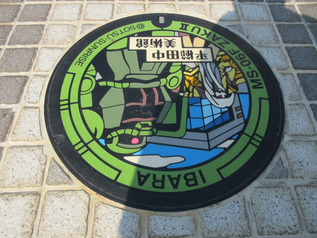 田中美術館のガンダムマンホールを探してみた
